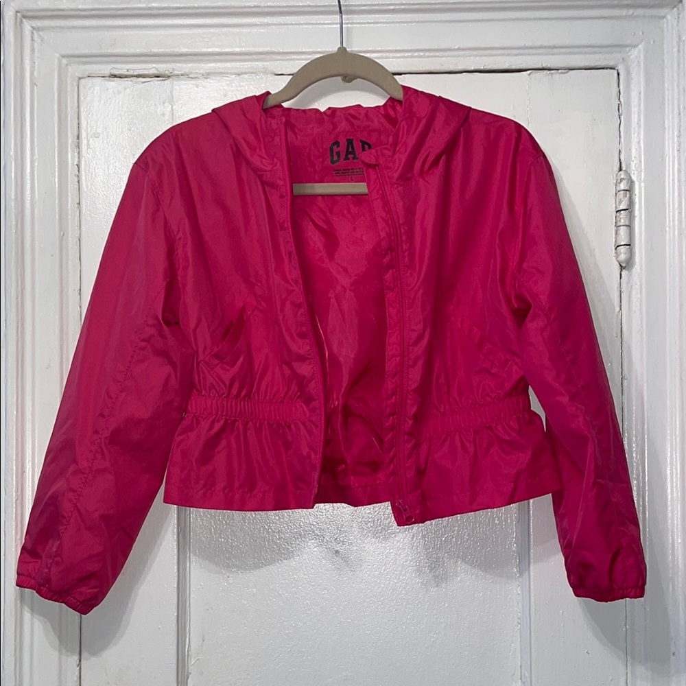 GAP Pink Raincoat Vivid Style